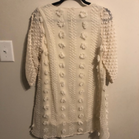 Cream ODDY dress size small - Picture 2 of 4